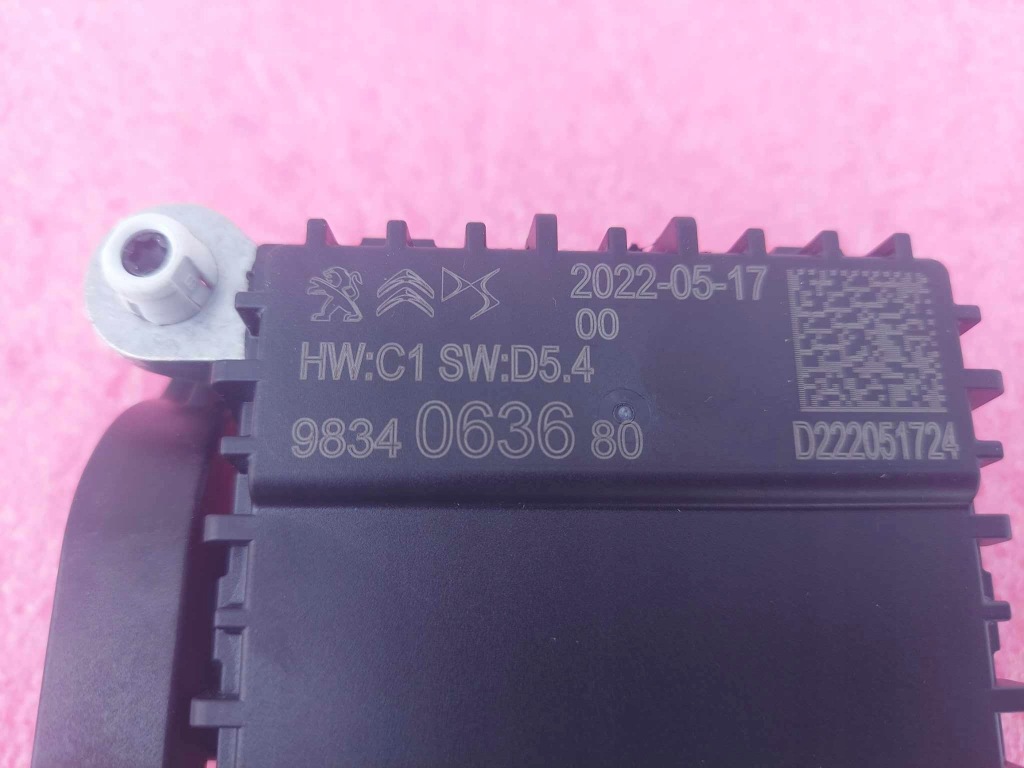 фото №3, Citroen c5 aircross радар датчик поперечина новый оригинальный номер