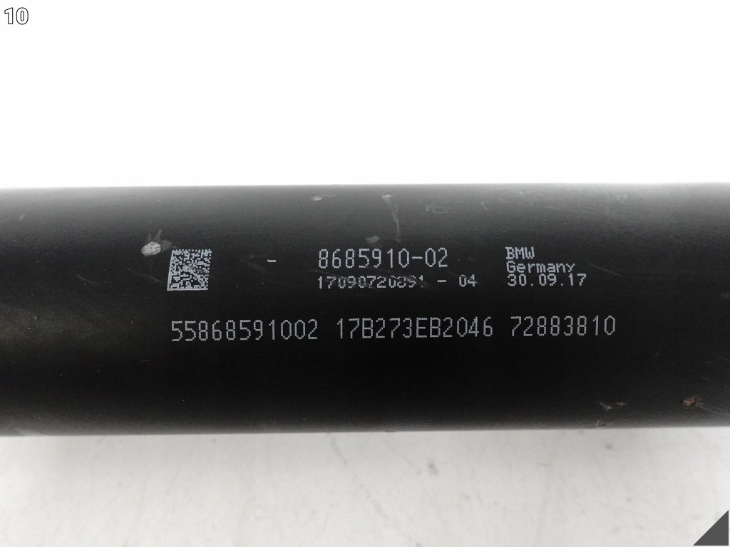 Bmw 5 g30 g31 17-20 wał привідний механічна коробка передач передач задній 8685910 Доставка