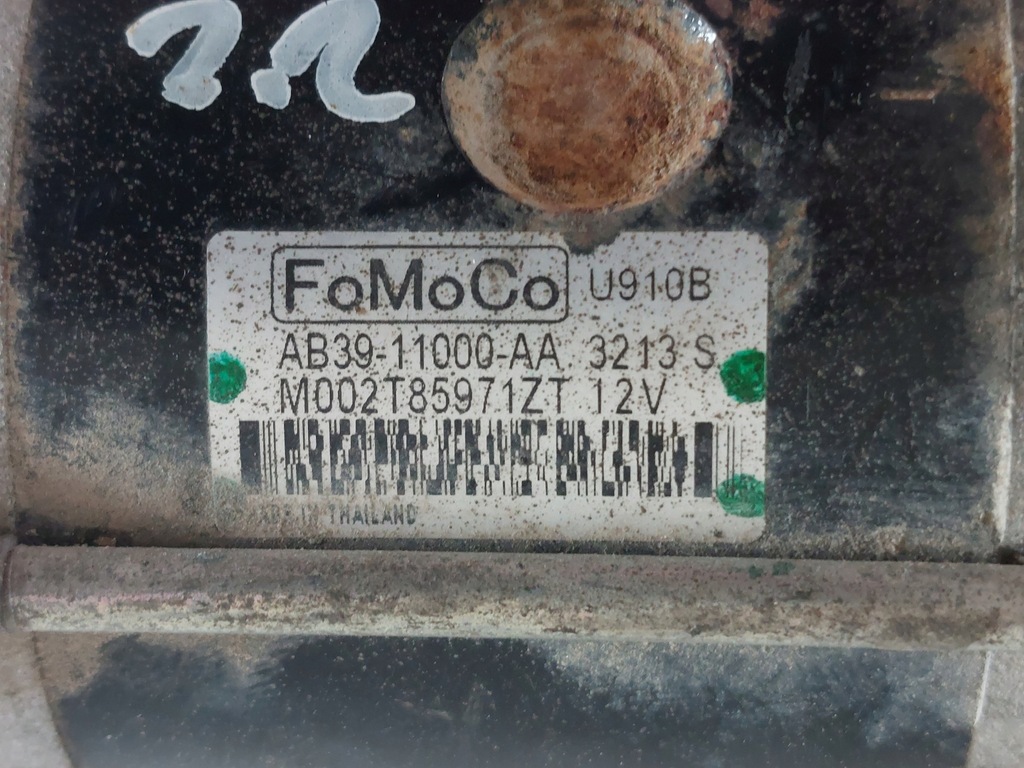 фото №3, Ford ranger 2.2 tdci стартер 14r