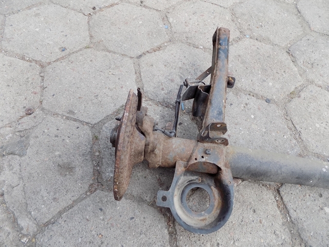 фото №6, Peugeot 807 03r балка задня os ступиця задня