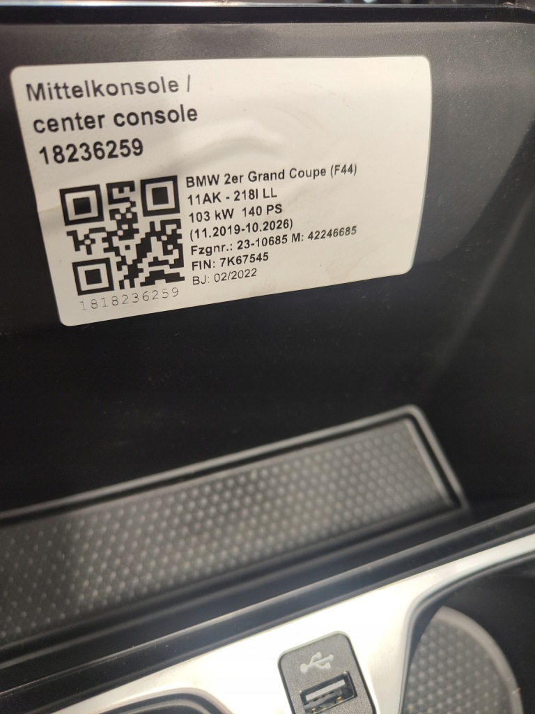 фото №15, Bmw f44 grand coupe сиденья заднее сиденье обивка спортивные сиденья europa подогрев