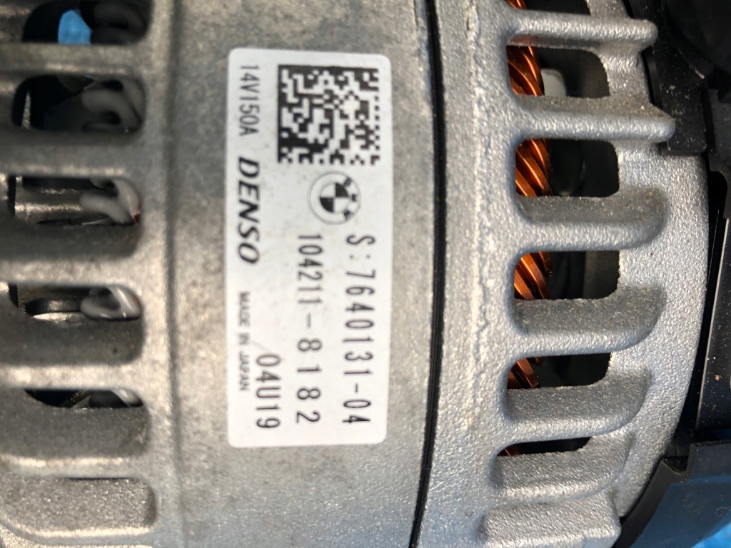 Mini f54,f55,f56,f57,f60 генератор denso 7640131 Оригинал