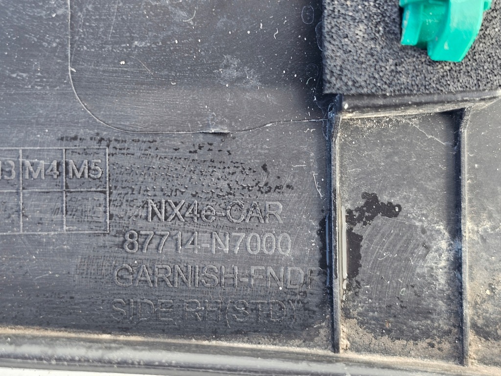 фото №16, Молдинг na крила hyundai tucson iv 4 2020 - правий перед права передня