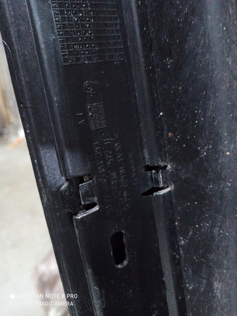 фото №8, Поріг лівий захист поріг ліва bmw 1 e87 schwarz 2 668/9 7184353