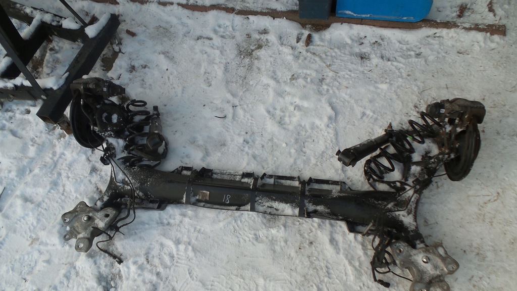 фото №11, Підвіска задня renault talisman 1.2 kombi супорти підрамник задня