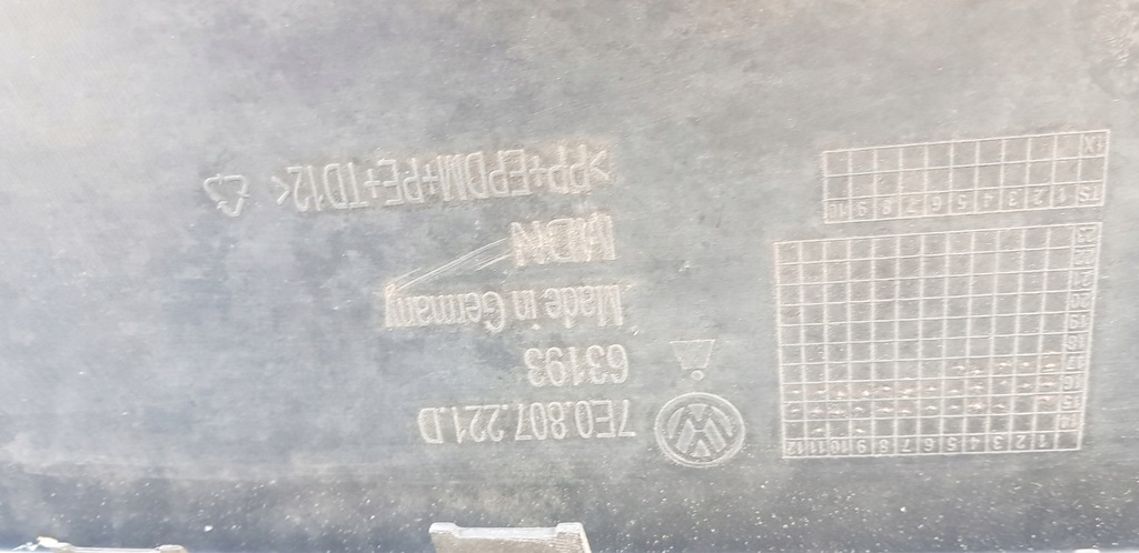 фото №10, Vw t6 transporter 7e0 бампер передній перед