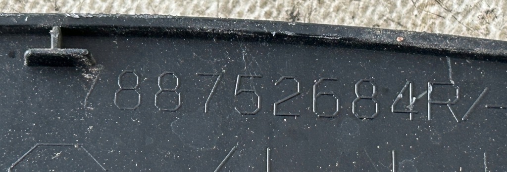 фото №4, Молдинг крила лівий задня renault kadjar 788752684r