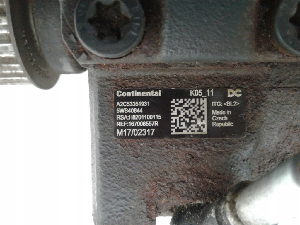 фото №2, Насос впрыскная 8201100115 mercedes citan