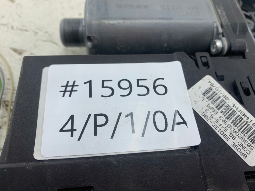 фото №10, Peugeot 307 моторчик скло лівий перед 9634457580