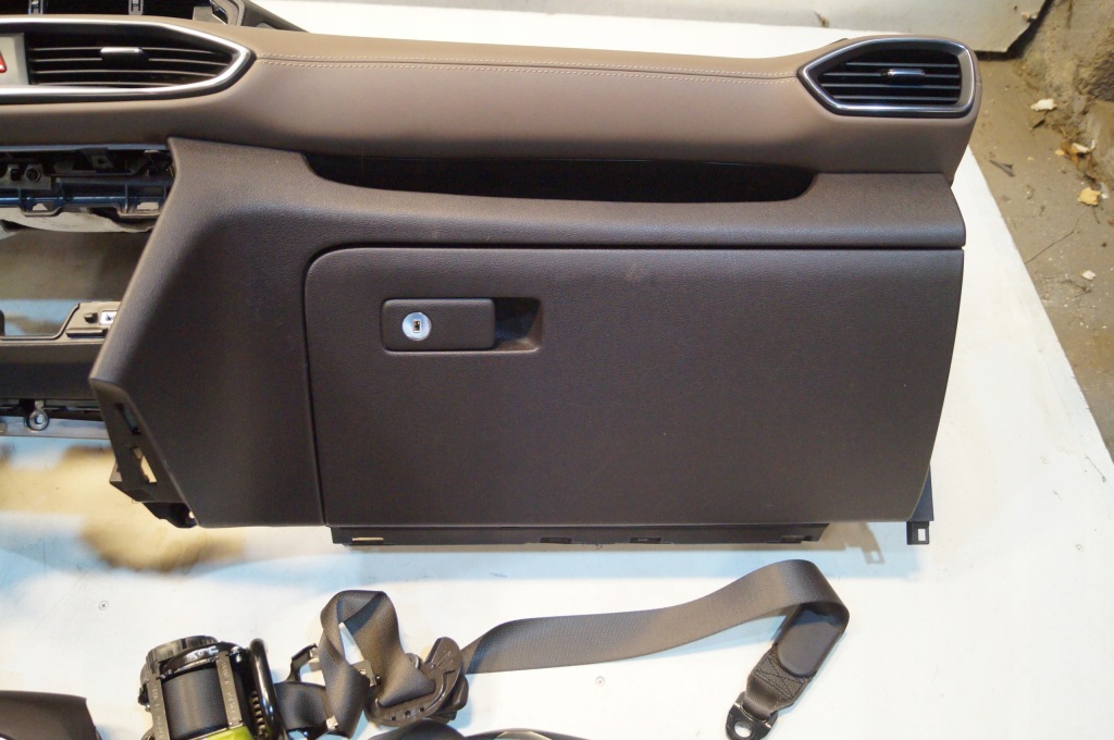 фото №5, Santa fe iv 19- приборная панель консоль pas подушка безопасности kpl.