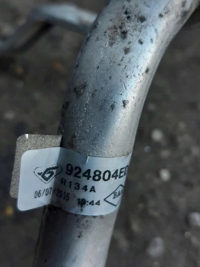 фото №9, Шланг кондиціонера 924409867r renault kadjar 1.2