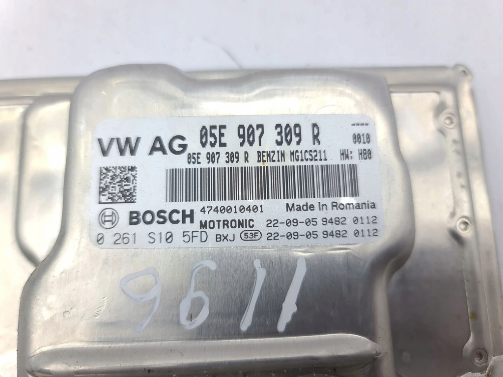 фото №7, Volkswagen t-roc блок керування двигуна 2022 05e907309r