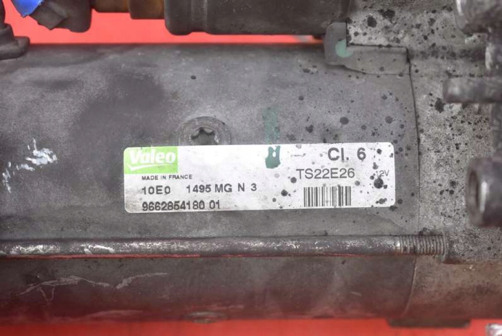 фото №9, Стартер test 9662854180 citroen c4 picasso 1 i 1.6 hdi 109 km 06-13