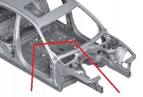 фото №1, Четверть лонжерон передняя правая bmw 3 f30 f31