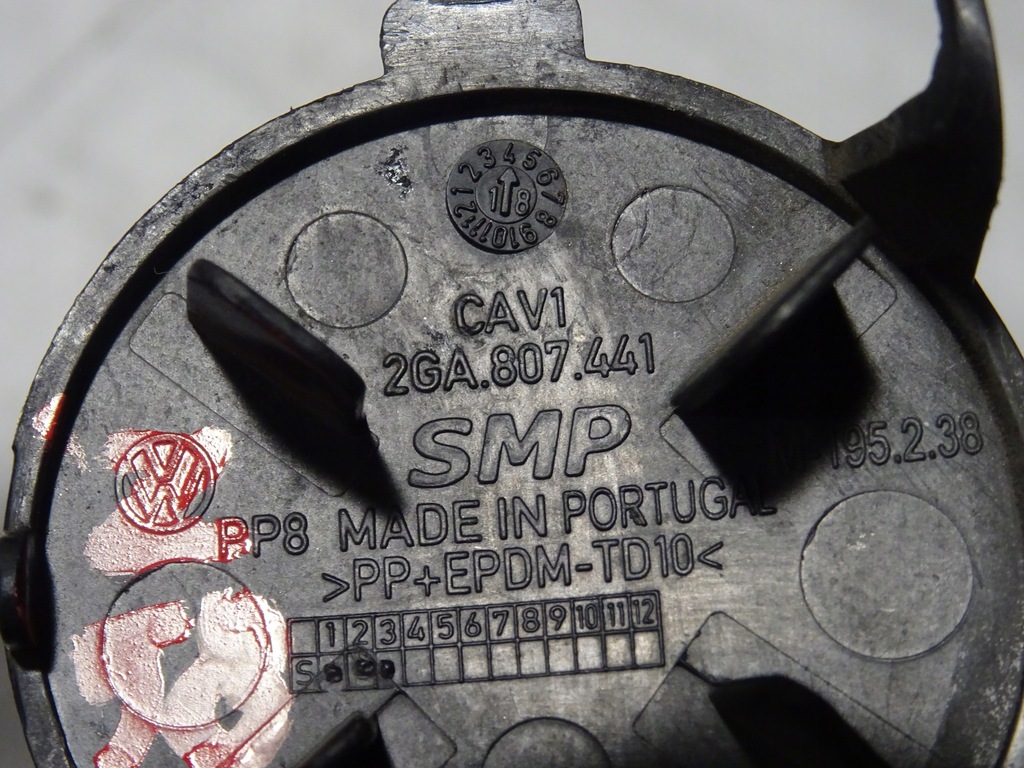 фото №5, Заглушка фаркоп бампера задняя задняя задняя vw t-roc 2ga 2ga807441