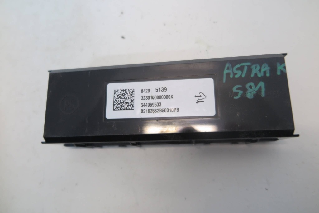 фото №1, Opel astra k модуль блок управления кондиционера 84295139