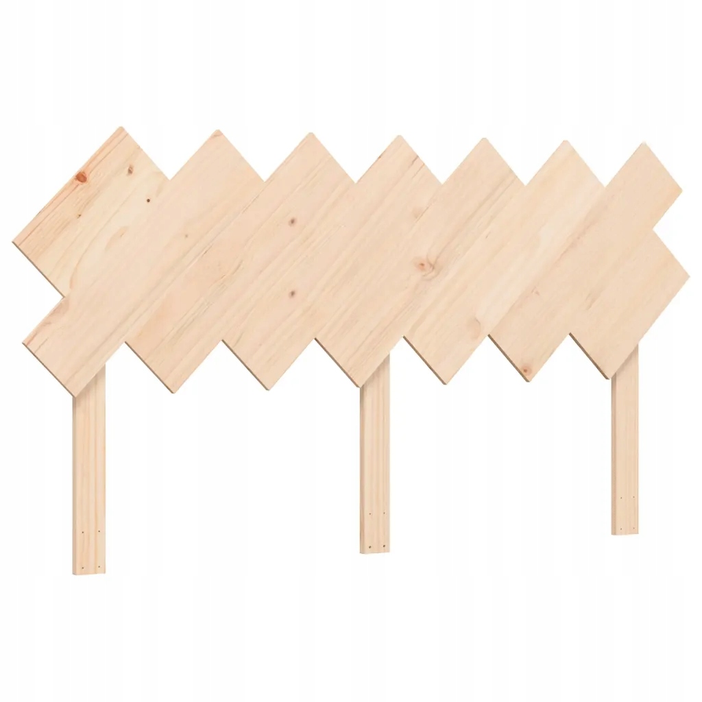 Vidaxl рама ліжко з wezgłowiem, lite drewno Київ