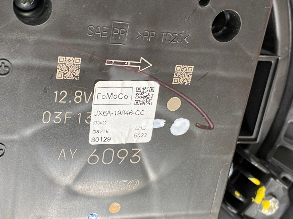 фото №13, Обігрівач вентилятор повітродувка ford maverick 2022+ escape kuga