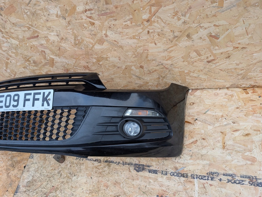 фото №6, Vw scirocco iii 3 бампер перед передній 2008-2014 омивачі колір lc9x