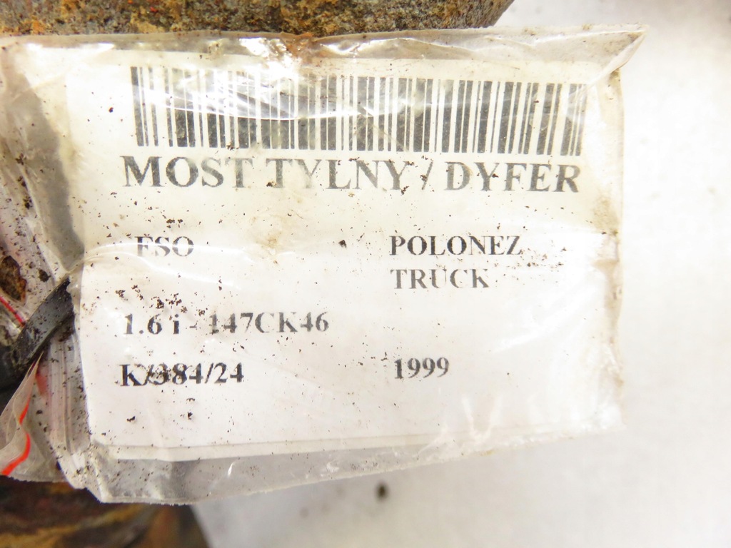 фото №7, Мост задний polonez truck 1.6