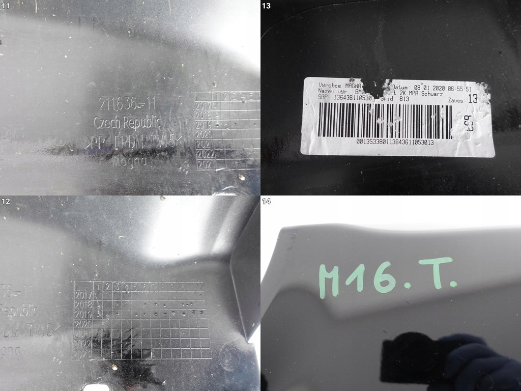 фото №12, Bmw 1 f40 m-pakiet m135ix диффузор спойлер задняя