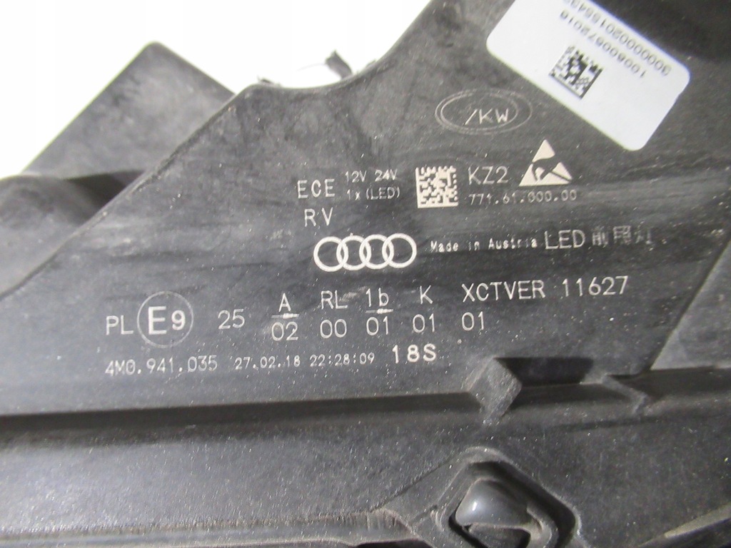 фото №15, Audi q7 4m 16- full led matrix лампа левая 4m0941035 11627