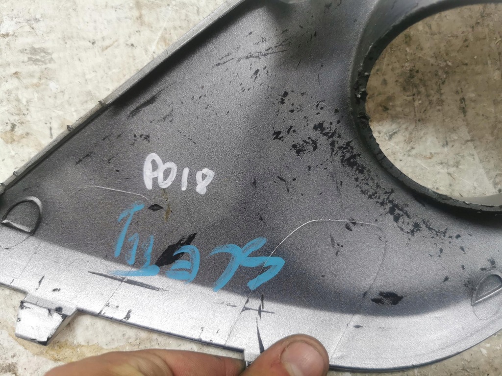 фото №11, Решётка бампера левый перед renault scenic iii