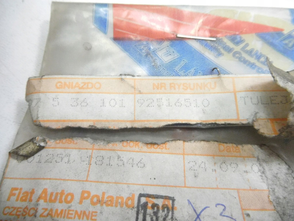 фото №6, Болт кришки багажника fiat tempra оригінальний номер 92516510