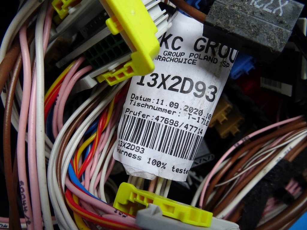 фото №4, Жгут электропроводка кабины панели приборной панели man tgx tgs 2020r 470 / 510