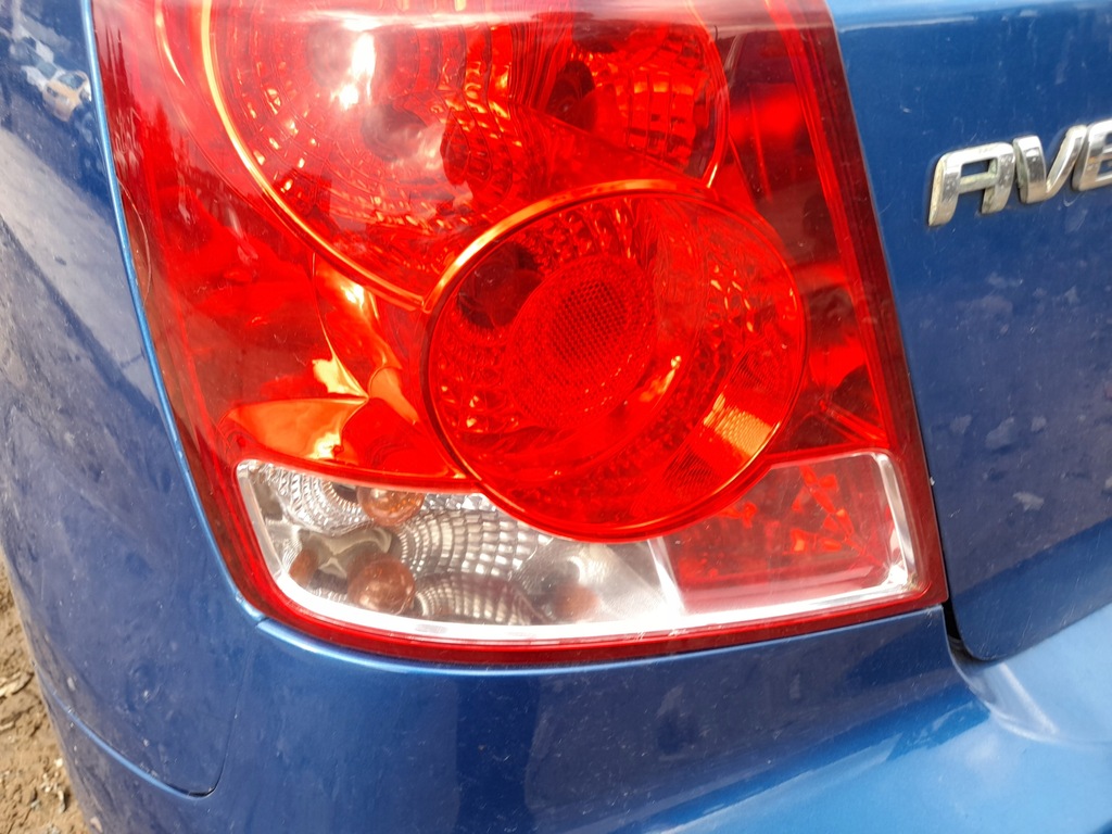 фото №4, Chevrolet aveo лампа левый задняя левая задняя