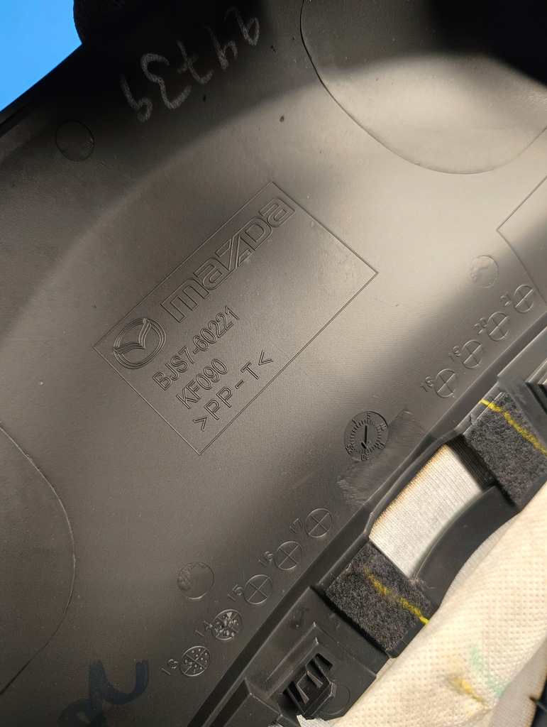 фото №5, Защита корпус спидометра кнопка запуск стоп mazda 3 iii bm bn 13-19r.