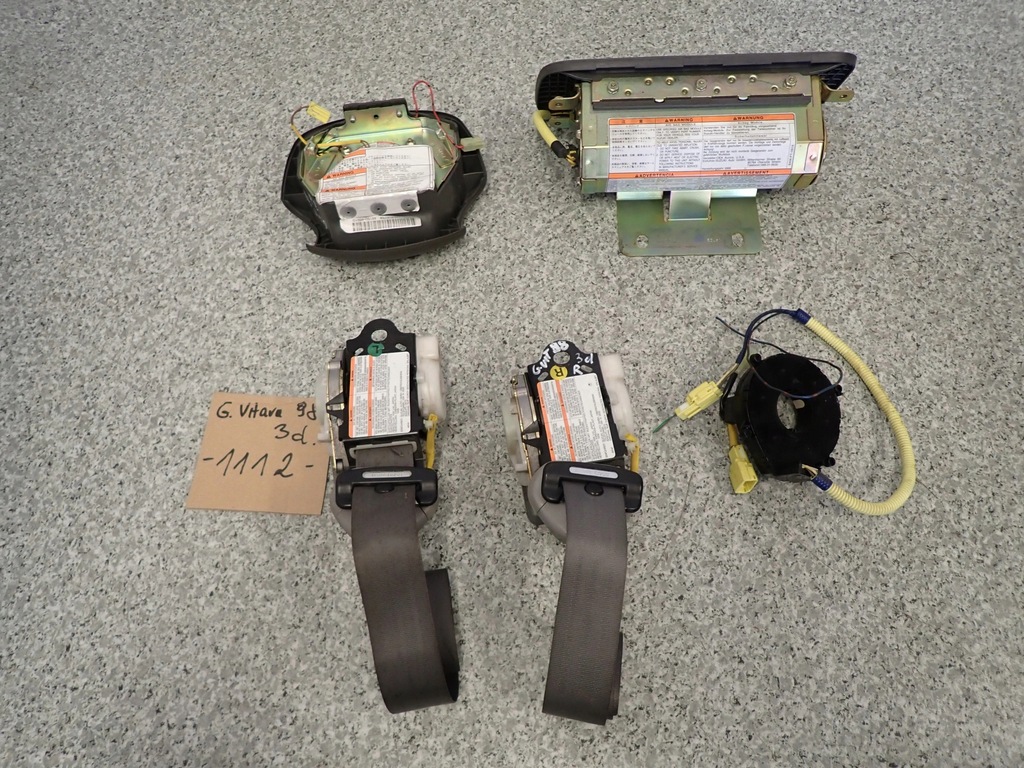 фото №8, Grand vitara i 3d 99-02 подушки безпеки повітряні набір