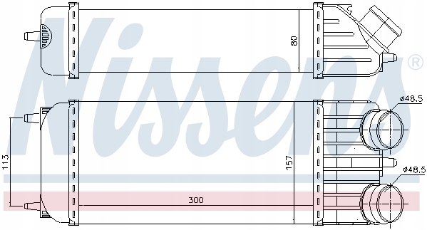 Интеркулер citroen citroen c2, c3 02- 1.6 hdi Цена