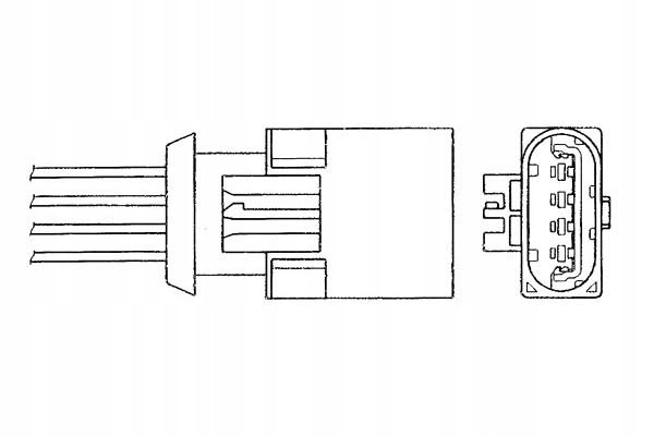 фото №1, Ngk датчик лямбда-зонд land rover freelander 1.8 i 16v 4