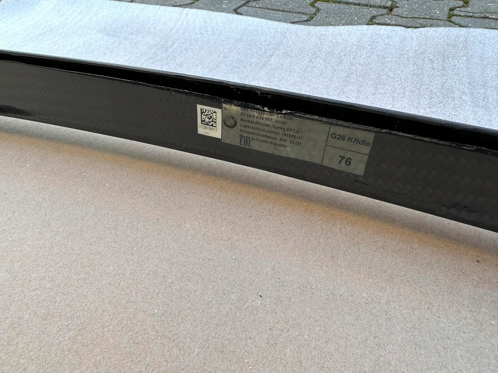 фото №8, Bmw 4 g26 performance спойлер pro карбон