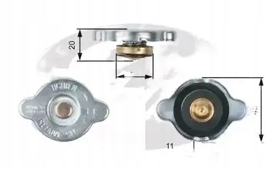 фото №1, Крышка радиатора rc133 gates acura ford ford usa