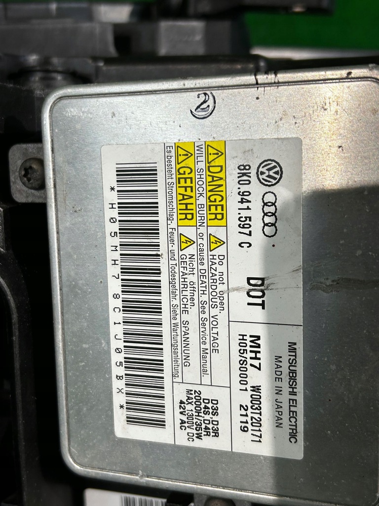 фото №9, Фара правый audi q5 8r ксенон usa