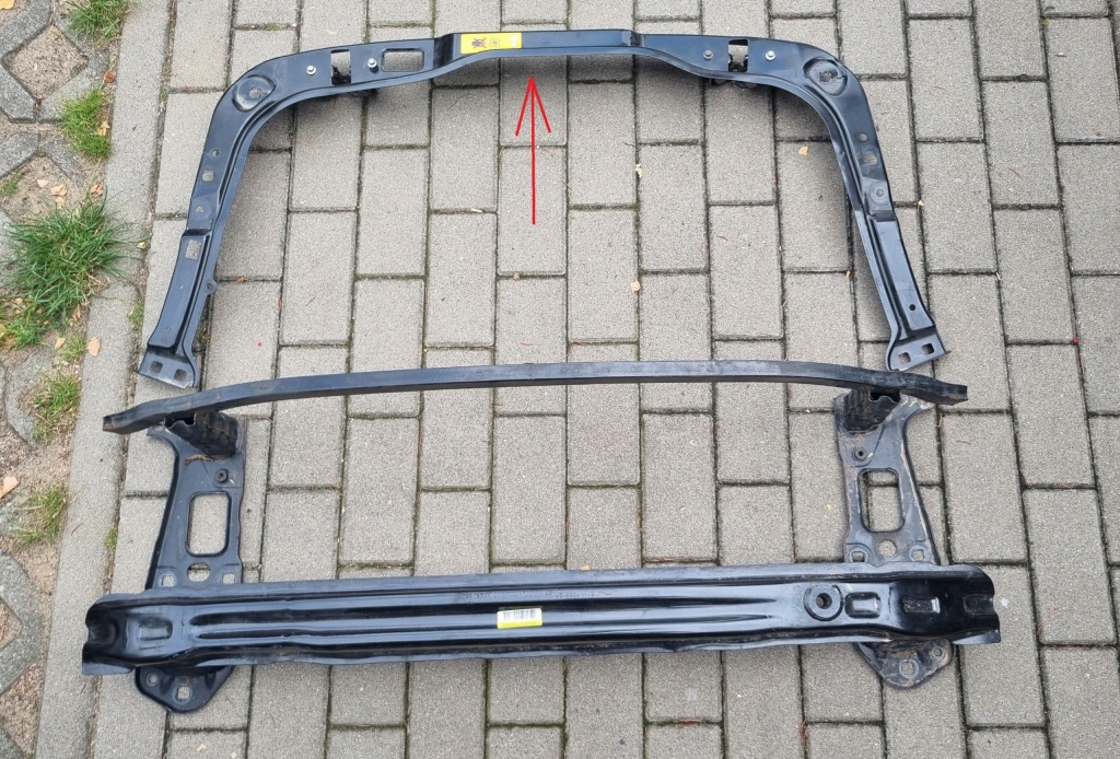 фото №1, Pas верхний балка бампера диодный мост mini cooper r55 r56 r57 r58 r59 lift