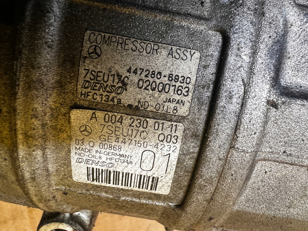 фото №8, Компрессор компрессор кондиционера mercedes gl x166 4.7 v8