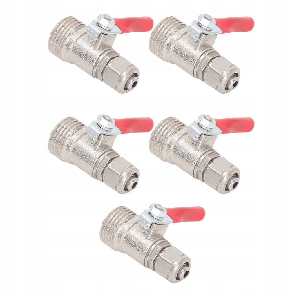 фото №10, 5 szt. prosty клапан шаровой 4/5 cala do 2/5 cala клапан трубный клапан