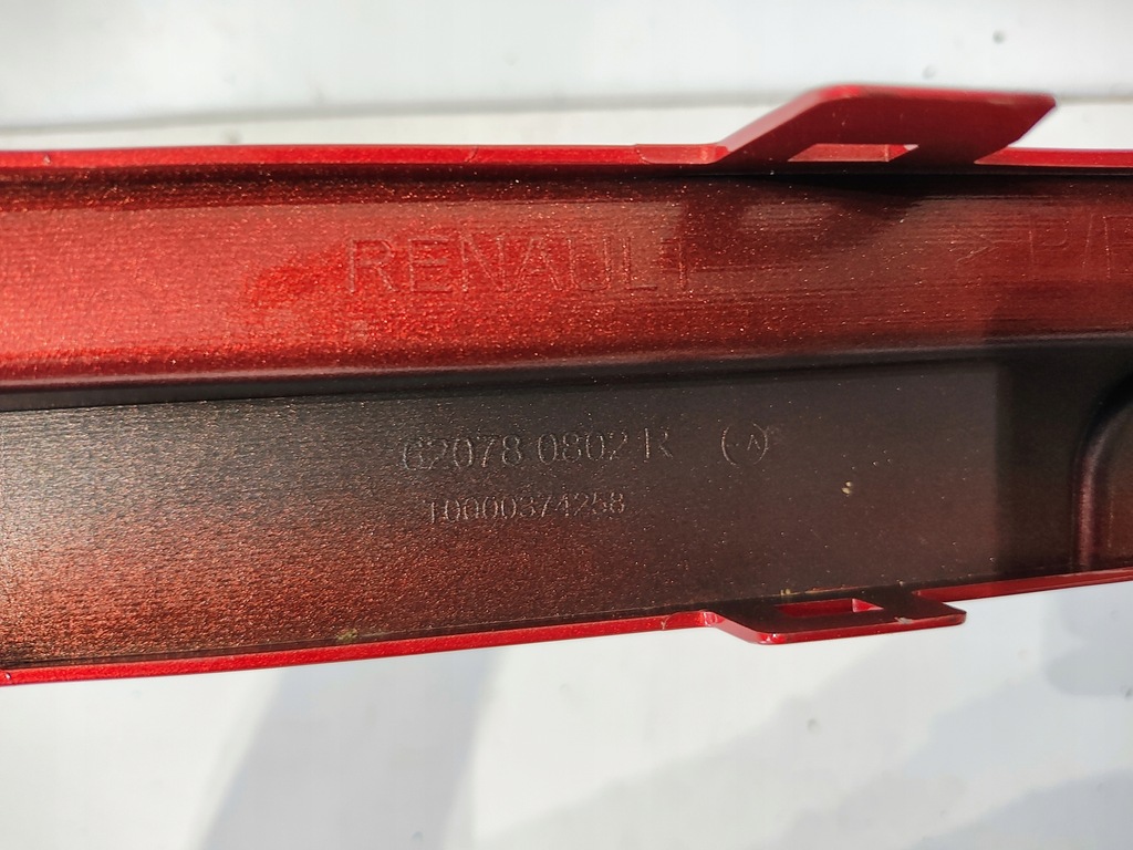 фото №6, Молдинг накладка бампера renault captur ii 2 lift e-tech 24 - перед nowa