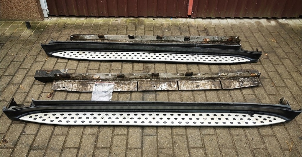 фото №1, Mercedes ml w164 поріг пороги лівий i правий комплект + кріплення