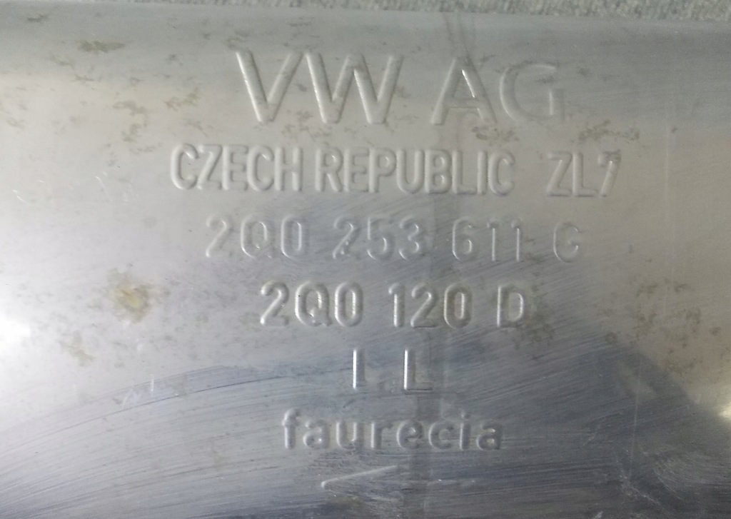 фото №8, Audi a1 гаситель конечный с дроссельная заслонка 2q0253611g