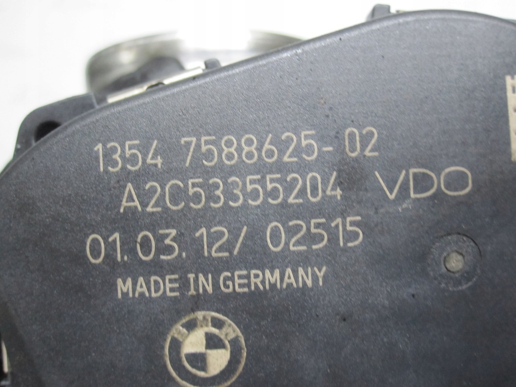 Bmw 1 f10 f20 2.0 b 12r. 245km 7588625 a2c53355204 1738109097 дросельна заслінка Недорого