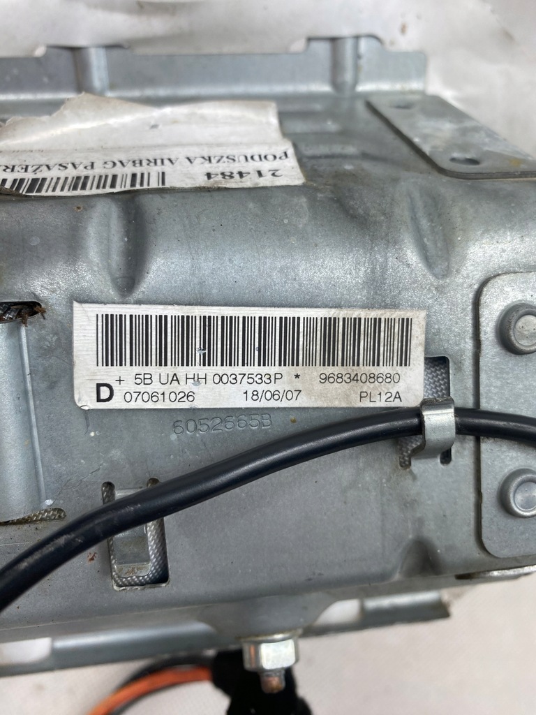 фото №4, Peugeot 207 подушка повітря