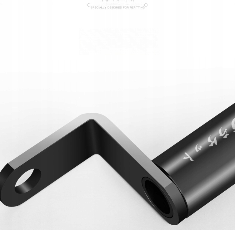 Чорний універсальний кронштейн rozszerzający на мотоцикл 1 автомобіль електричний Недорого