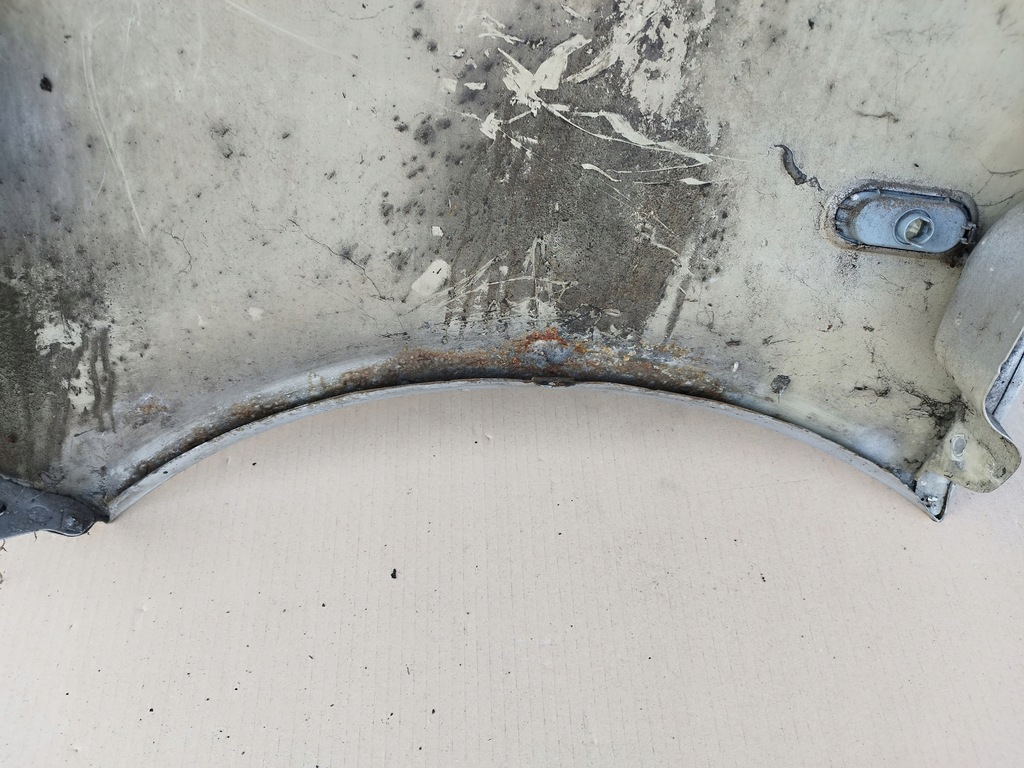 фото №14, Крыло правый перед vw transporter t5 серебристый