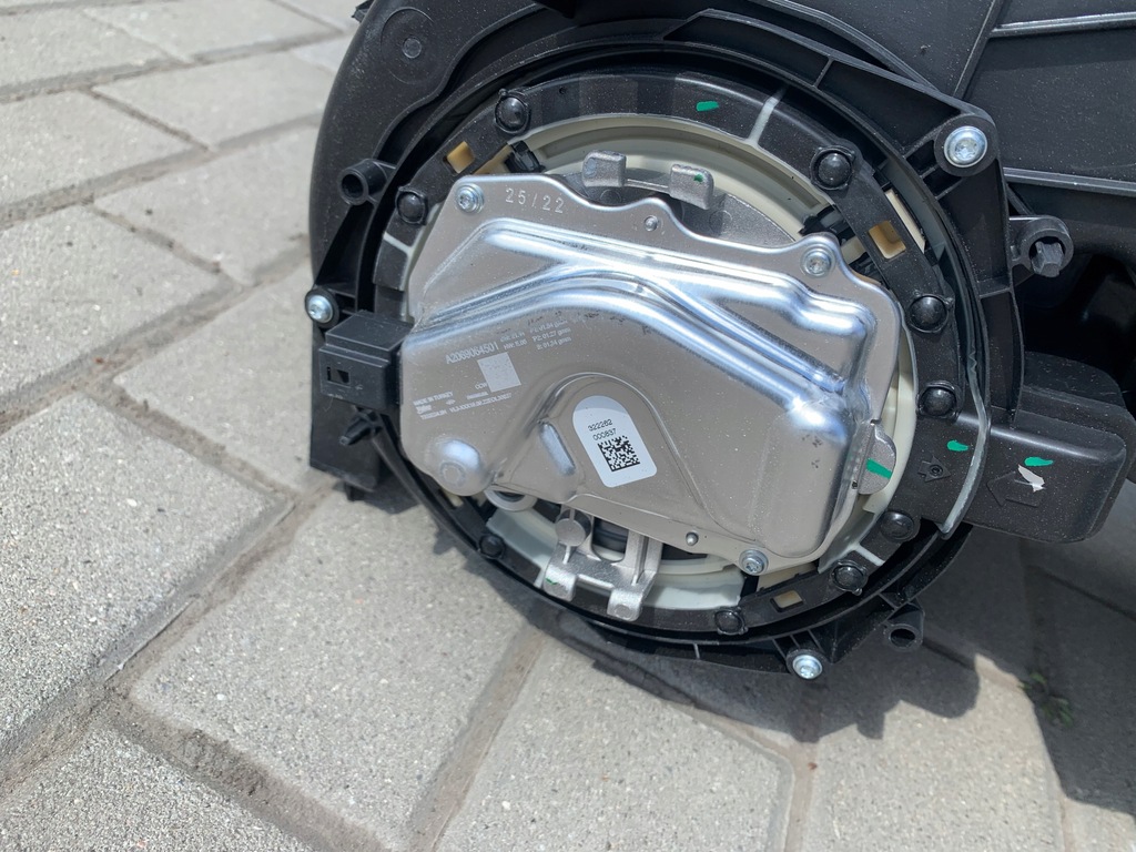 фото №9, Mercedes eqe eqs обігрівач вентилятор кабіни a2978303303