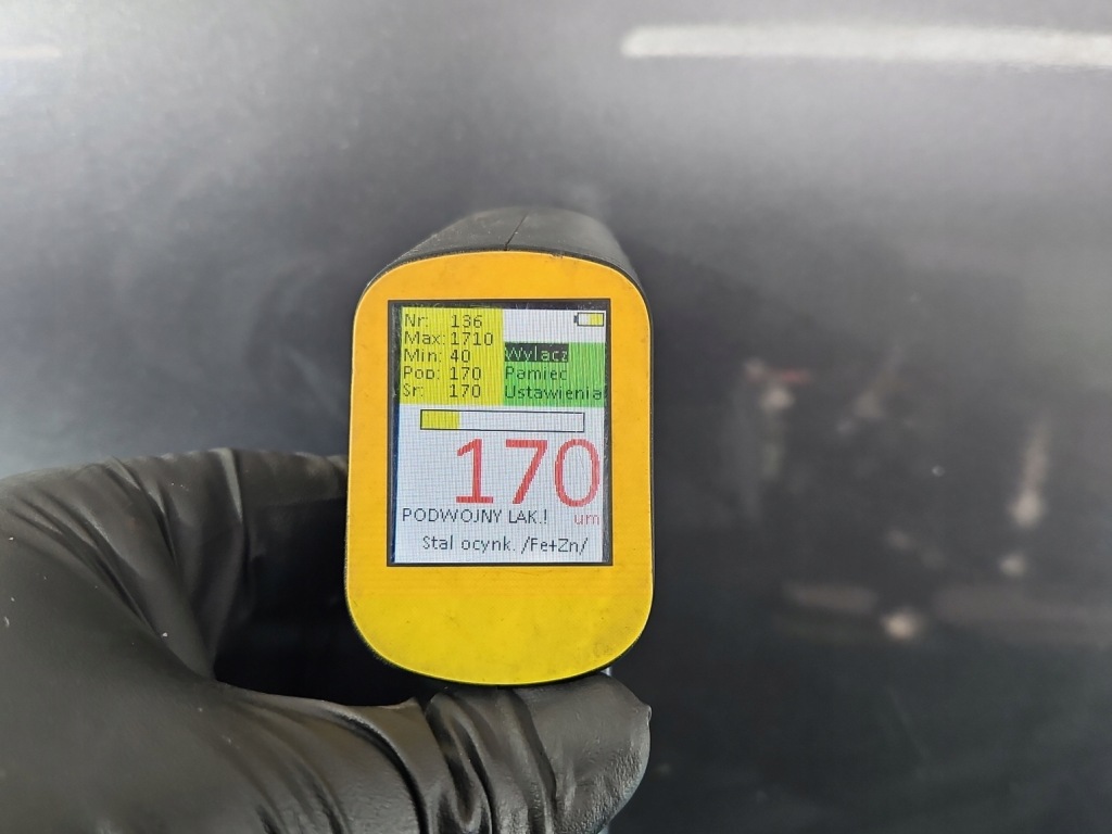 фото №9, Капот передняя vw touran i grafitowy ld7x 06-10