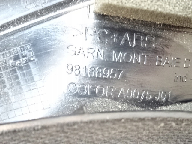 фото №12, Citroen ds7 правая защита стойка передний перед 98168957